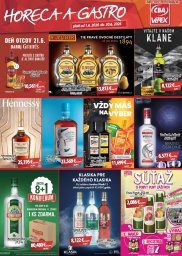 CBA VEREX leták  s platnosťou 1. 6. - 30. 6. 2026 HORECA a GASTRO 6/2026